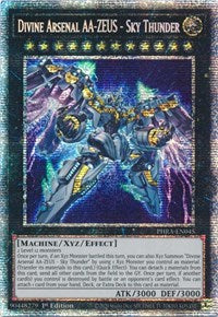 Divine Arsenal AA-ZEUS - Sky Thunder (Starlight Rare) [PHRA-EN045] Starlight Rare | The CG Realm