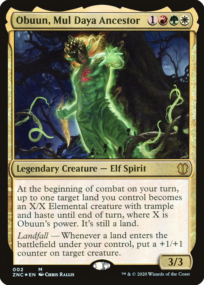 Obuun, Mul Daya Ancestor [Zendikar Rising Commander] | The CG Realm