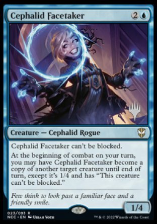 Cephalid Facetaker (Promo Pack) [Streets of New Capenna Commander Promos] | The CG Realm