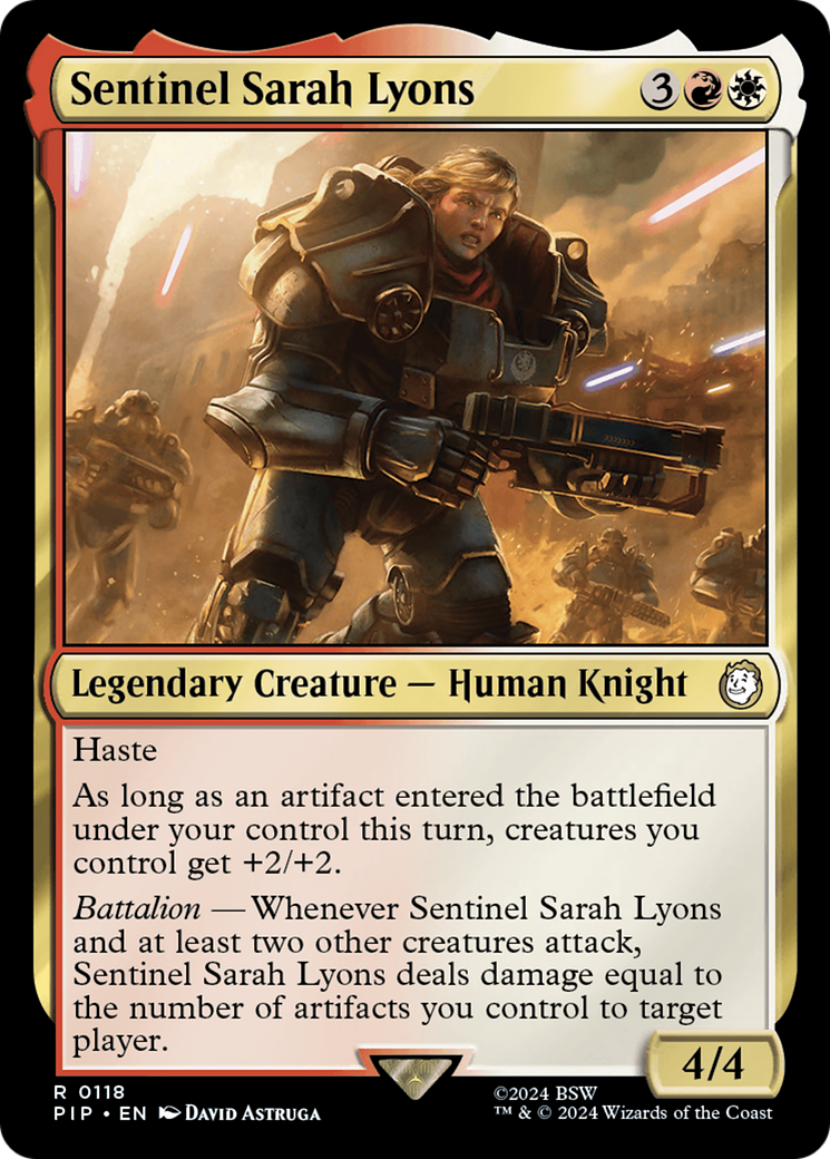 Sentinel Sarah Lyons [Fallout] | The CG Realm