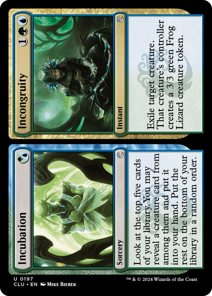 Incubation // Incongruity [Ravnica: Clue Edition] | The CG Realm