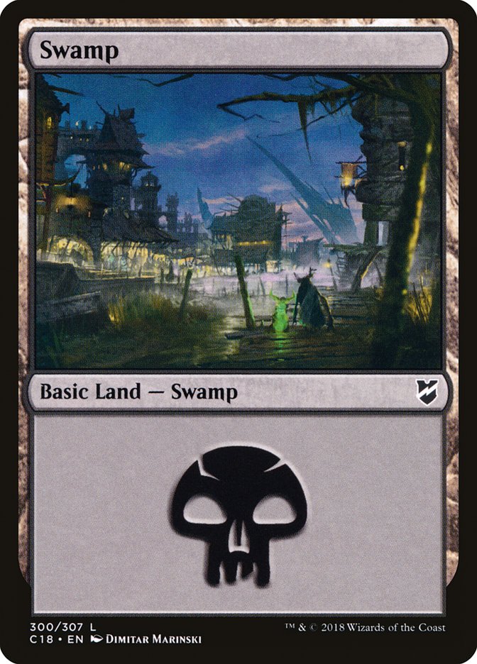 Swamp (300) [Commander 2018] | The CG Realm
