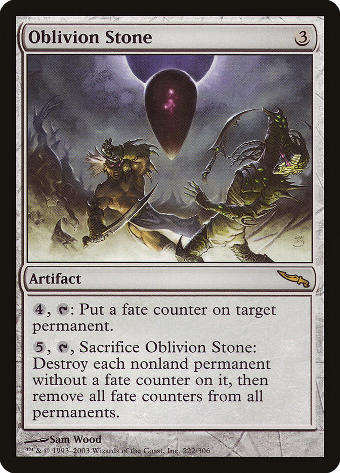 Oblivion Stone [Mirrodin] | The CG Realm