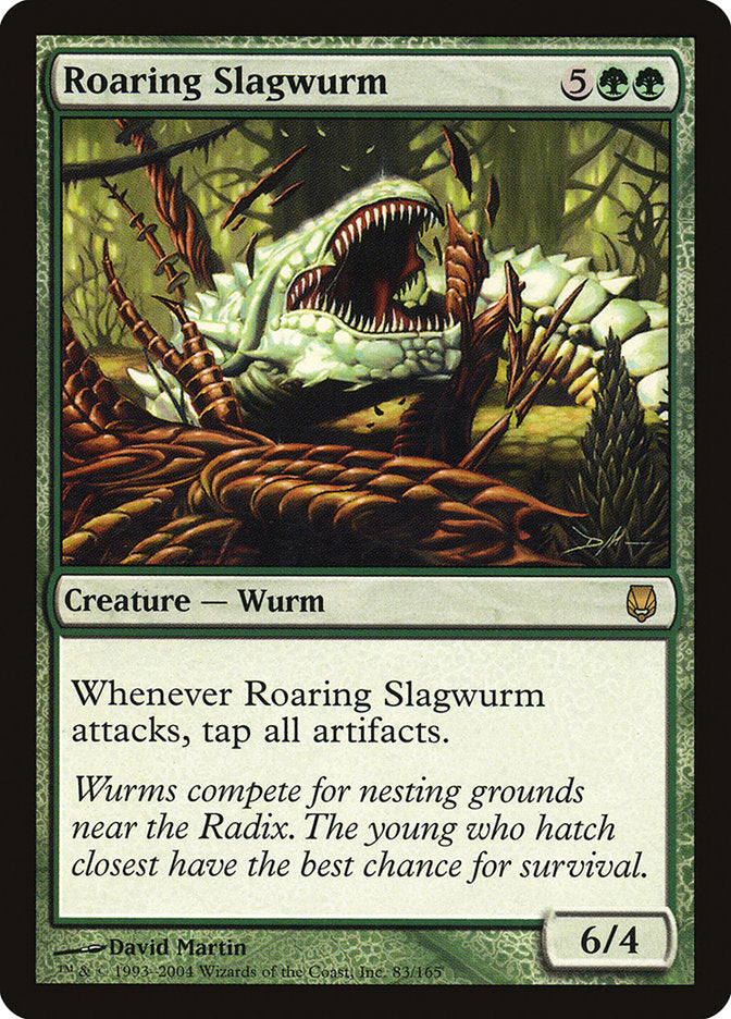 Roaring Slagwurm [Darksteel] | The CG Realm