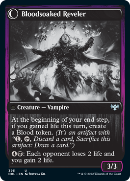 Restless Bloodseeker (DBL-395) - Innistrad: Double Feature: (Double Faced Transform)