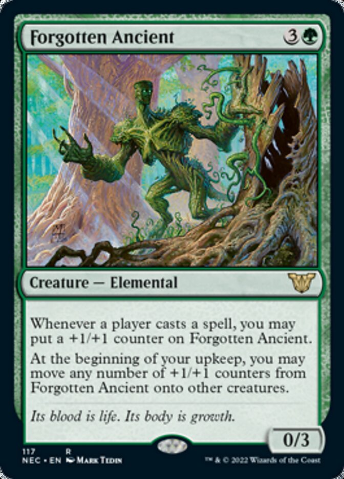 Forgotten Ancient [Kamigawa: Neon Dynasty Commander] | The CG Realm