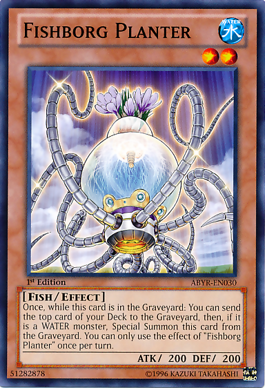 Fishborg Planter [ABYR-EN030] Common | The CG Realm