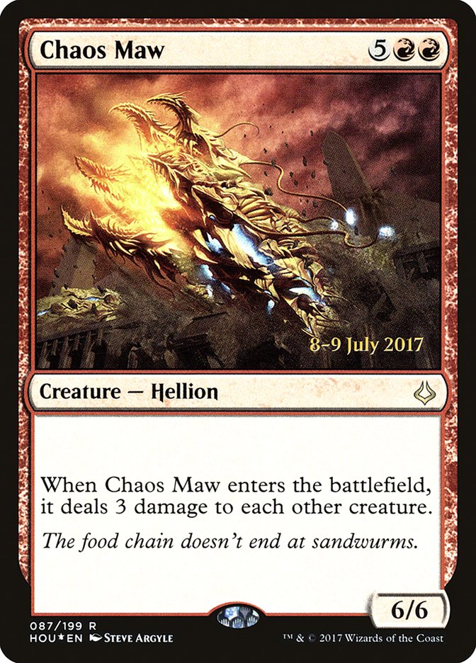 Chaos Maw [Hour of Devastation Prerelease Promos] | The CG Realm