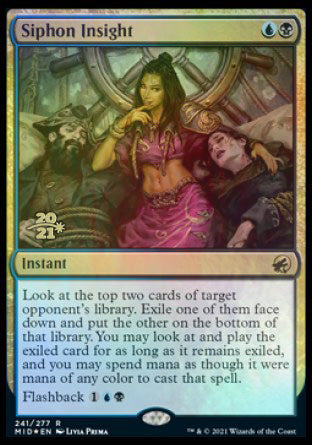 Siphon Insight [Innistrad: Midnight Hunt Prerelease Promos] | The CG Realm