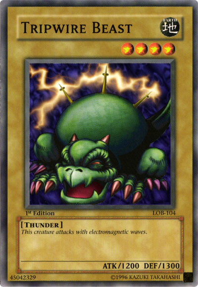 Tripwire Beast [LOB-104] Common | The CG Realm