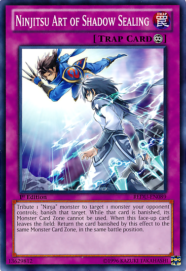 Ninjitsu Art of Shadow Sealing [REDU-EN089] Common | The CG Realm