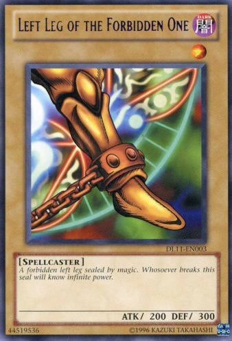 Left Leg of the Forbidden One (Purple) [DL11-EN003] Rare | The CG Realm