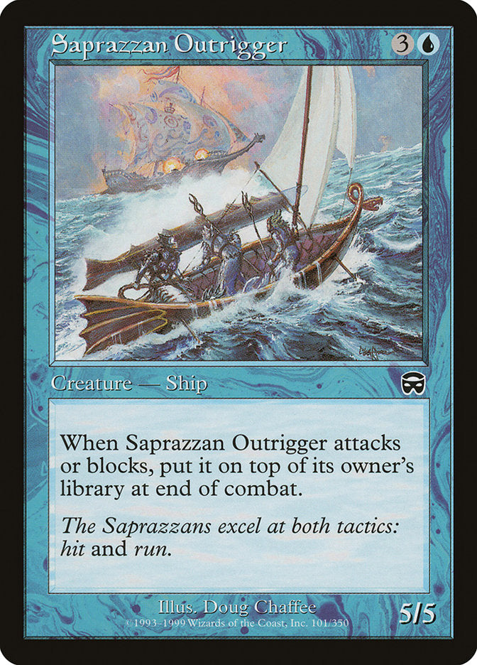 Saprazzan Outrigger [Mercadian Masques] | The CG Realm