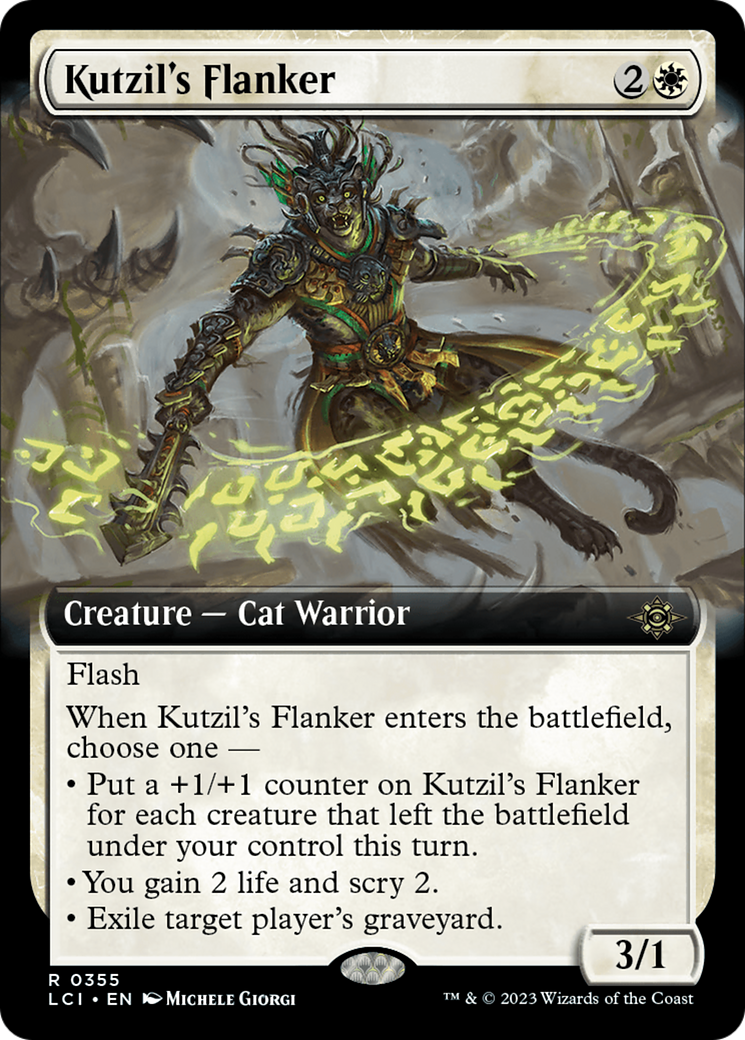 Kutzil's Flanker (Extended Art) [The Lost Caverns of Ixalan] | The CG Realm