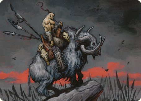 Godo, Bandit Warlord Art Card [Commander Masters Art Series] | The CG Realm
