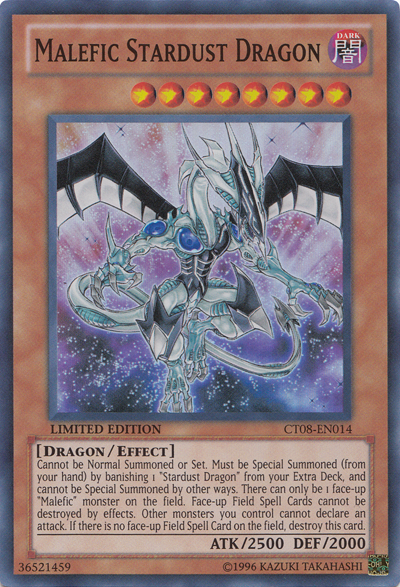 Malefic Stardust Dragon [CT08-EN014] Super Rare | The CG Realm