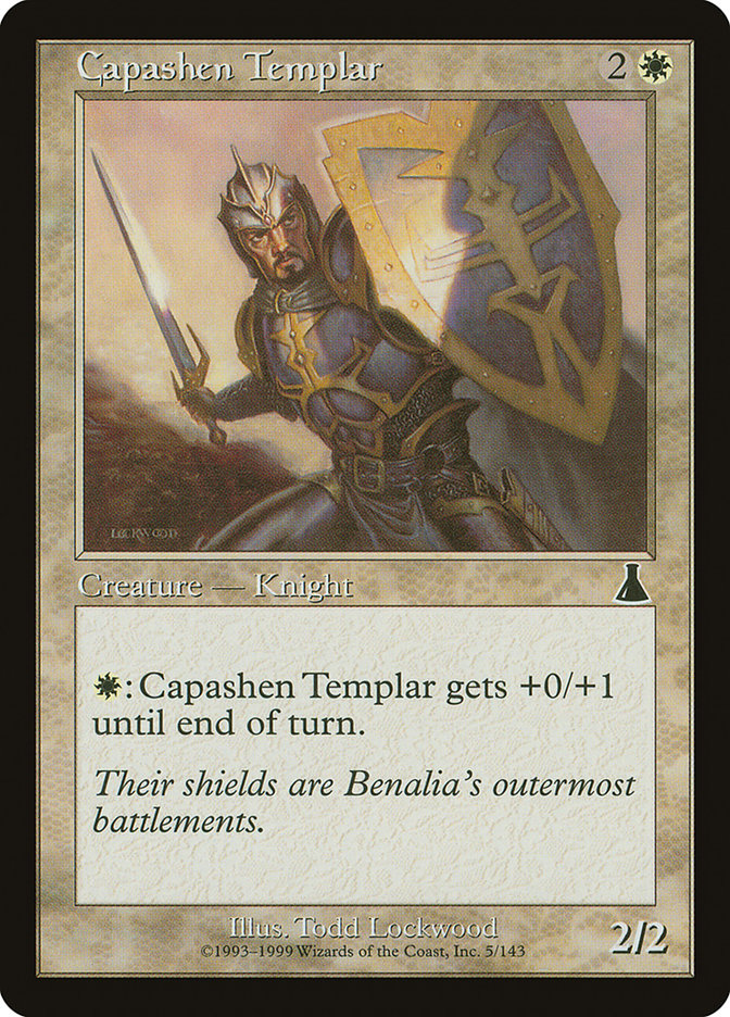 Capashen Templar [Urza's Destiny] | The CG Realm