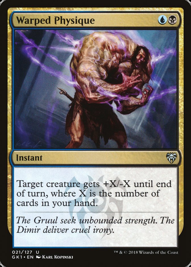 Warped Physique [Guilds of Ravnica Guild Kit] | The CG Realm