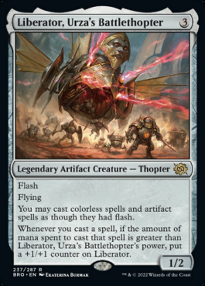 Liberator, Urza's Battlethopter [The Brothers' War] | The CG Realm