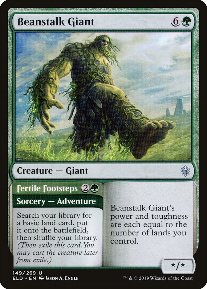 Beanstalk Giant // Fertile Footsteps [Throne of Eldraine] | The CG Realm