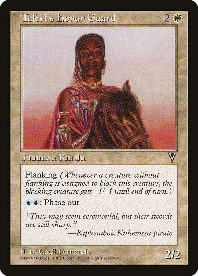 Teferi's Honor Guard [Visions] | The CG Realm