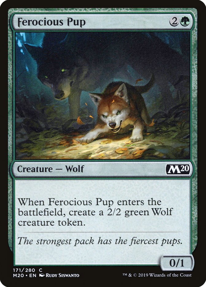 Ferocious Pup [Core Set 2020] | The CG Realm