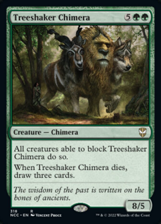 Treeshaker Chimera [Streets of New Capenna Commander] | The CG Realm