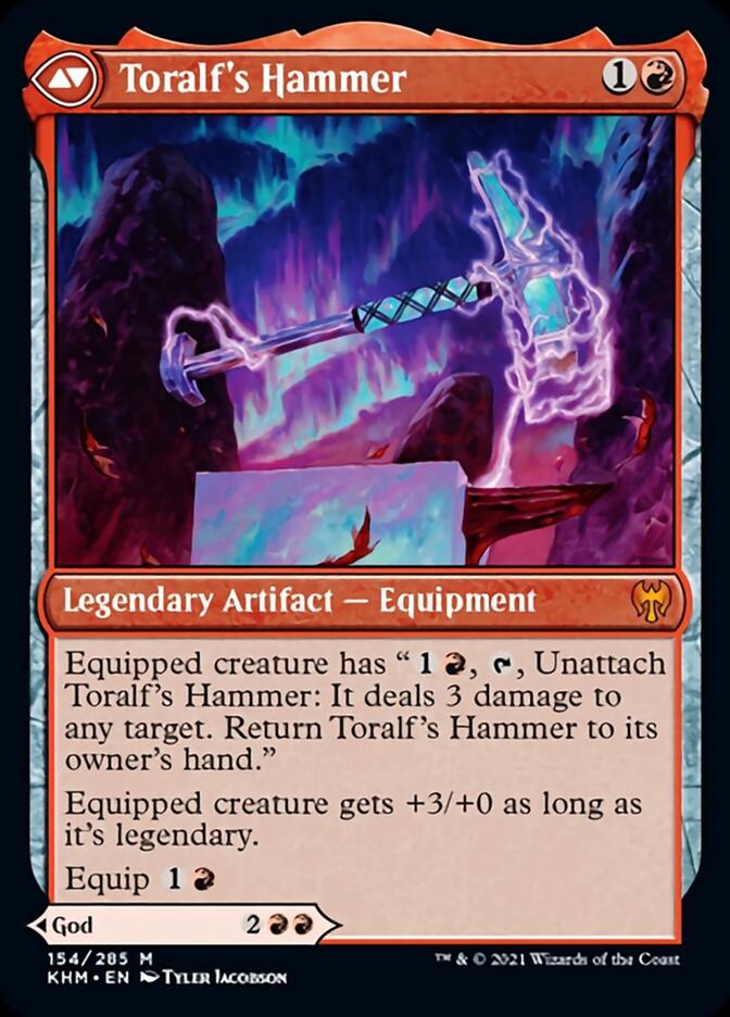 Toralf, God of Fury (KHM-154) - Kaldheim