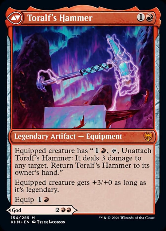 Toralf, God of Fury (KHM-154) - Kaldheim