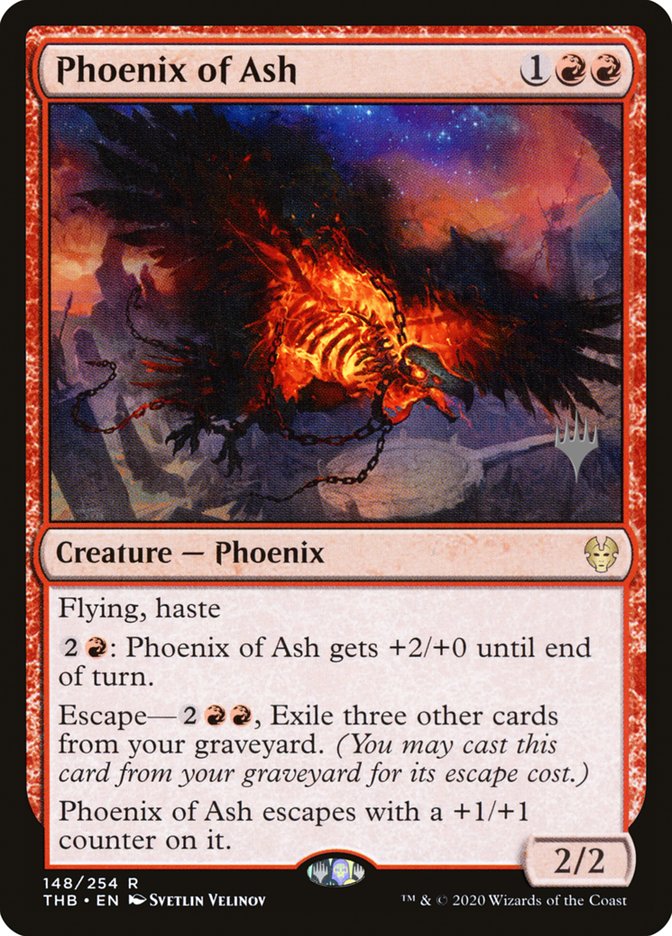 Phoenix of Ash (Promo Pack) [Theros Beyond Death Promos] | The CG Realm