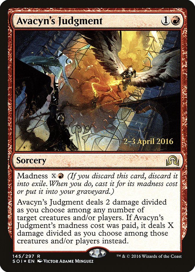 Avacyn's Judgment [Shadows over Innistrad Prerelease Promos] | The CG Realm