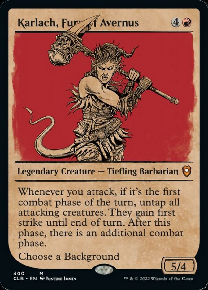 Karlach, Fury of Avernus (Showcase) [Commander Legends: Battle for Baldur's Gate] | The CG Realm