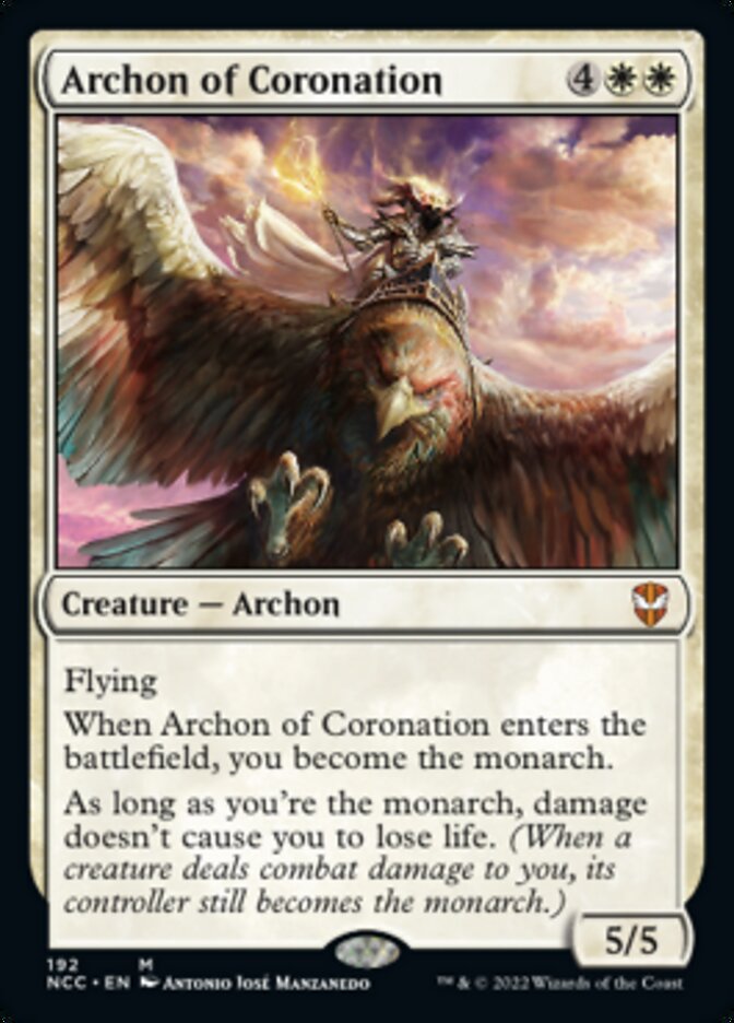 Archon of Coronation [Streets of New Capenna Commander] | The CG Realm