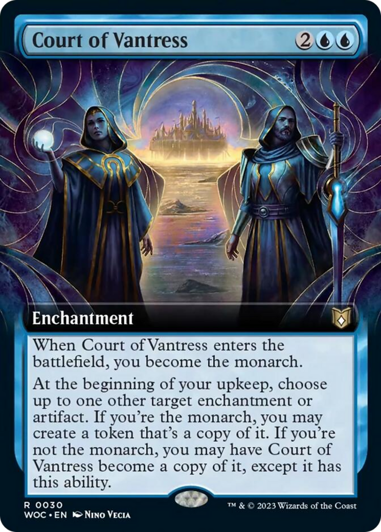 Court of Vantress (Extended Art) [Wilds of Eldraine Commander] | The CG Realm