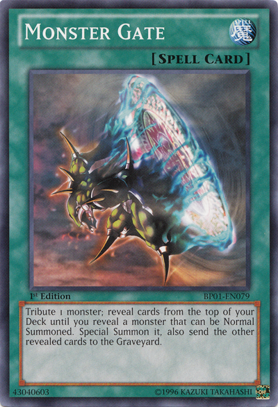 Monster Gate [BP01-EN079] Common | The CG Realm