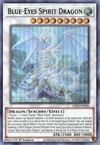 Blue-Eyes Spirit Dragon (Green) [LDS2-EN020] Ultra Rare | The CG Realm