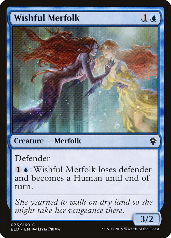 Wishful Merfolk [Throne of Eldraine] | The CG Realm
