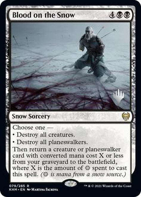 Blood on the Snow (Promo Pack) [Kaldheim Promos] | The CG Realm