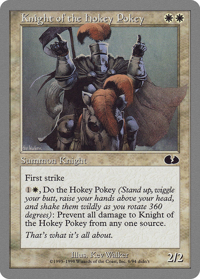 Knight of the Hokey Pokey [Unglued] | The CG Realm