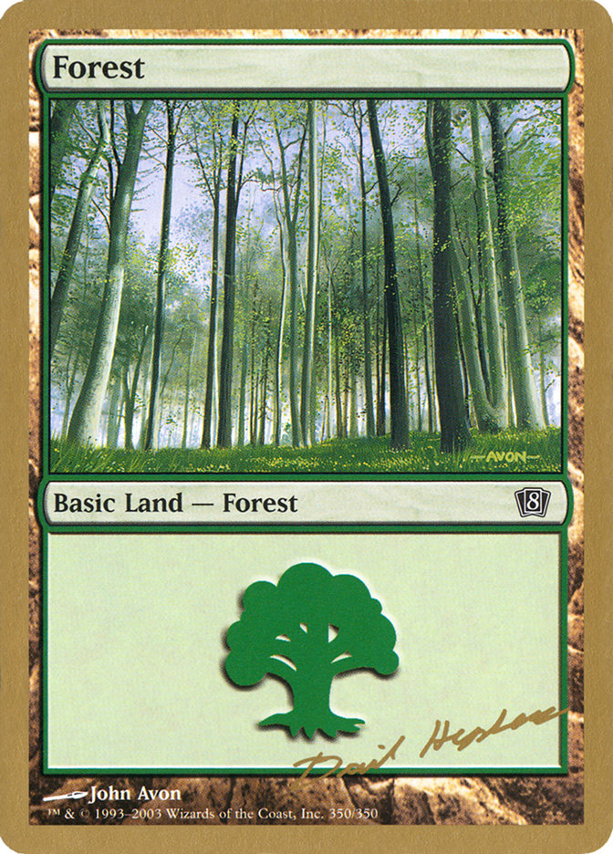 Forest (dh350) (Dave Humpherys) [World Championship Decks 2003] | The CG Realm