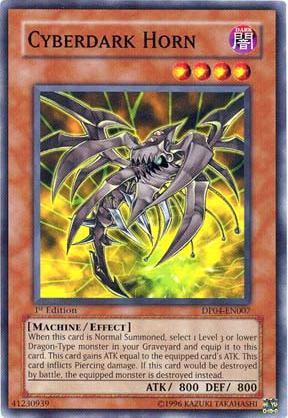 Cyberdark Horn [DP04-EN007] Common | The CG Realm