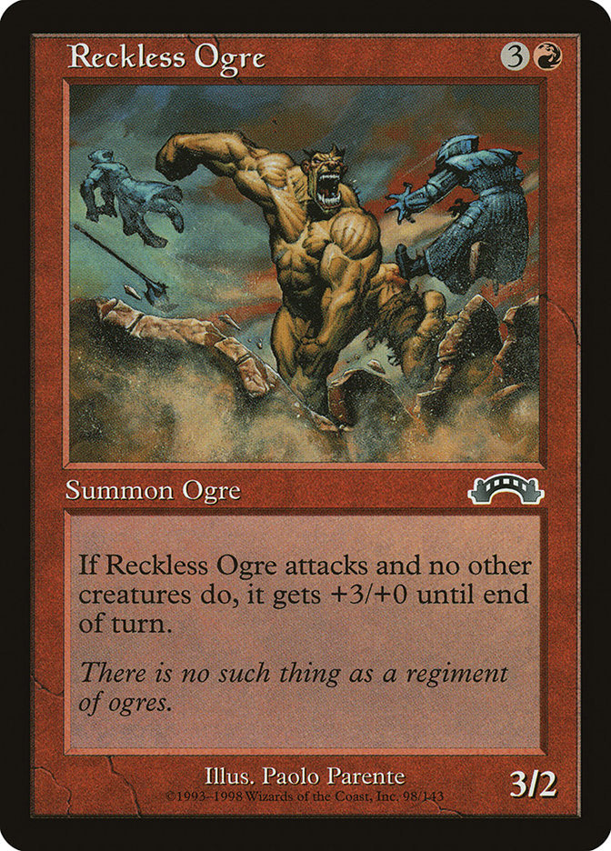 Reckless Ogre [Exodus] | The CG Realm