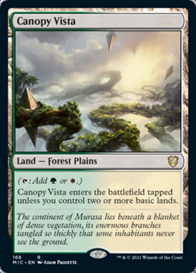 Canopy Vista [Innistrad: Midnight Hunt Commander] | The CG Realm