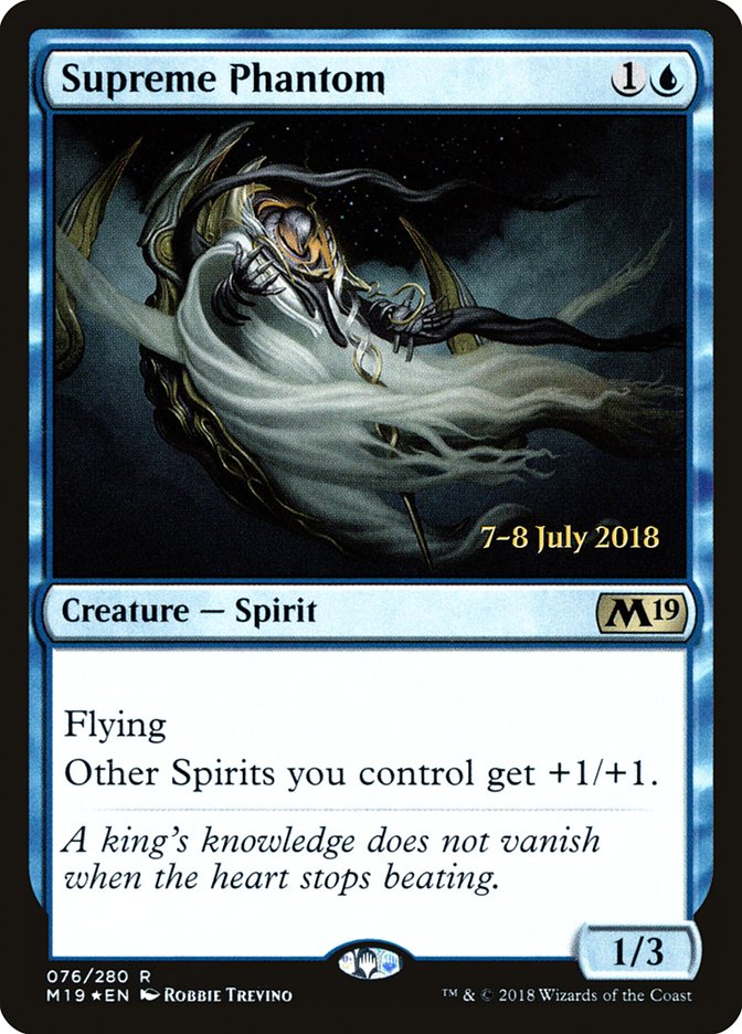 Supreme Phantom [Core Set 2019 Prerelease Promos] | The CG Realm