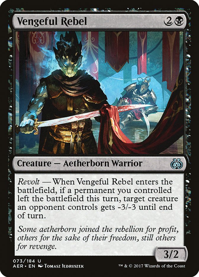 Vengeful Rebel [Aether Revolt] | The CG Realm