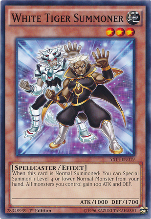 White Tiger Summoner [YS14-EN019] Common | The CG Realm