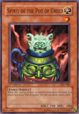 Spirit of the Pot of Greed [IOC-009] Common | The CG Realm