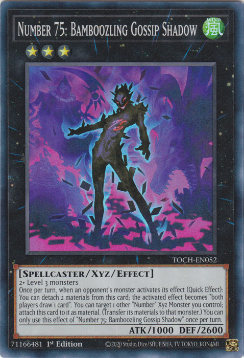 Number 75: Bamboozling Gossip Shadow [TOCH-EN052] Super Rare | The CG Realm