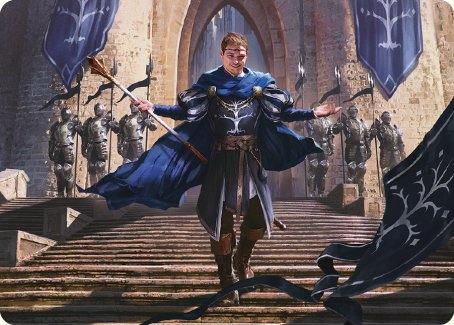 Faramir, Steward of Gondor Art Card [The Lord of the Rings: Tales of Middle-earth Art Series] | The CG Realm