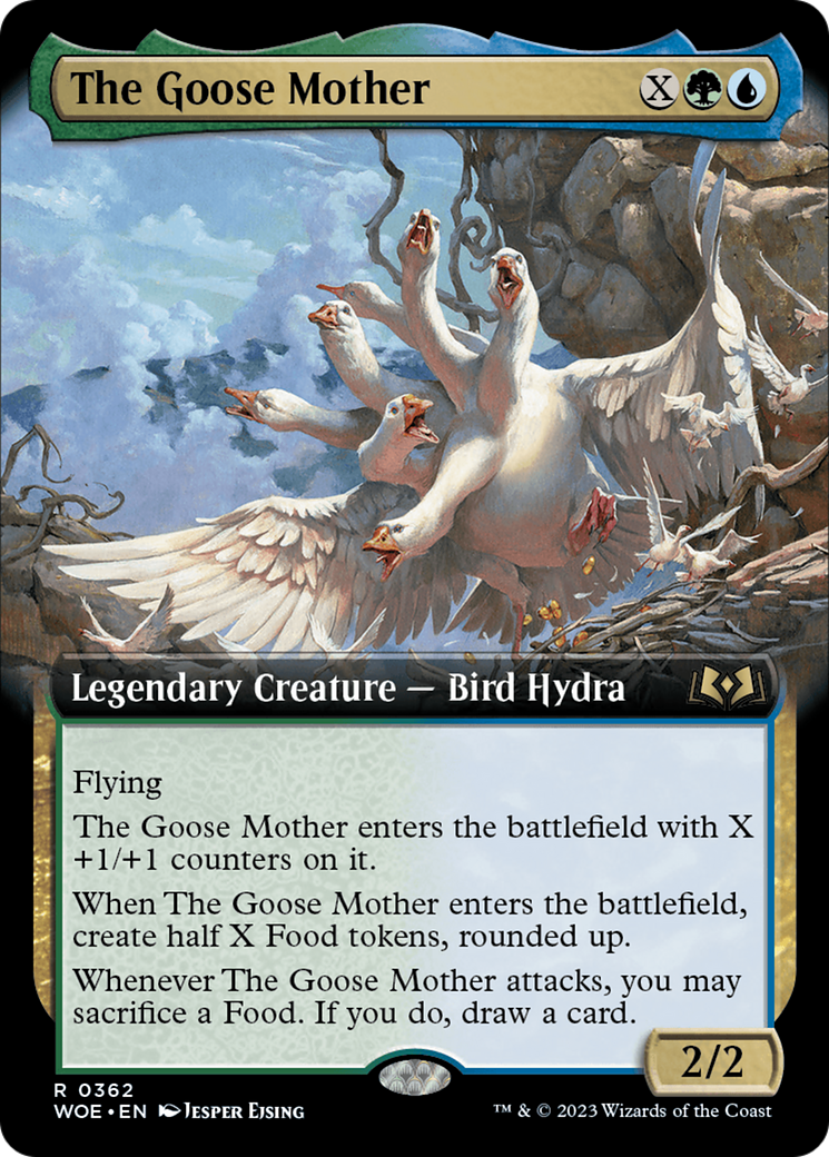 The Goose Mother (Extended Art) [Wilds of Eldraine] | The CG Realm